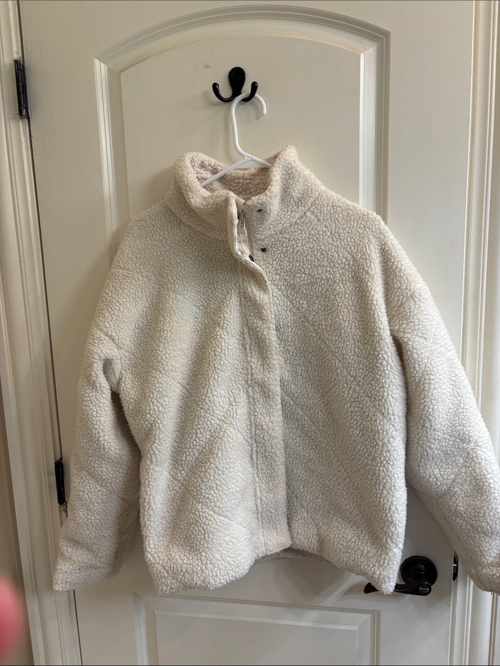 Universal Threads Cozy Cream Sherpa Jacket Lined - Large